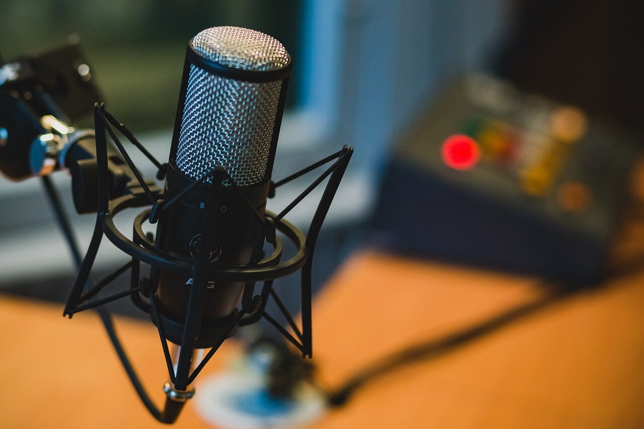 Mikrofon für Podcasts