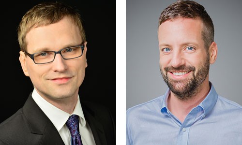 Timo Müller und Andreas Wroblewski