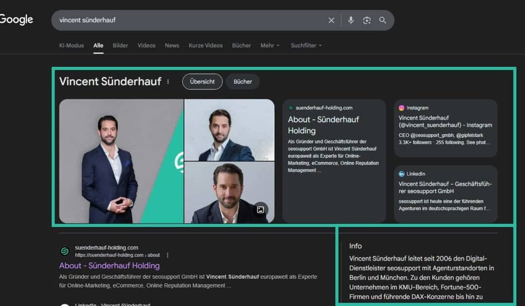 Google Knowledge Panel aufbauen: So erkennt Google Sie als relevante Entität